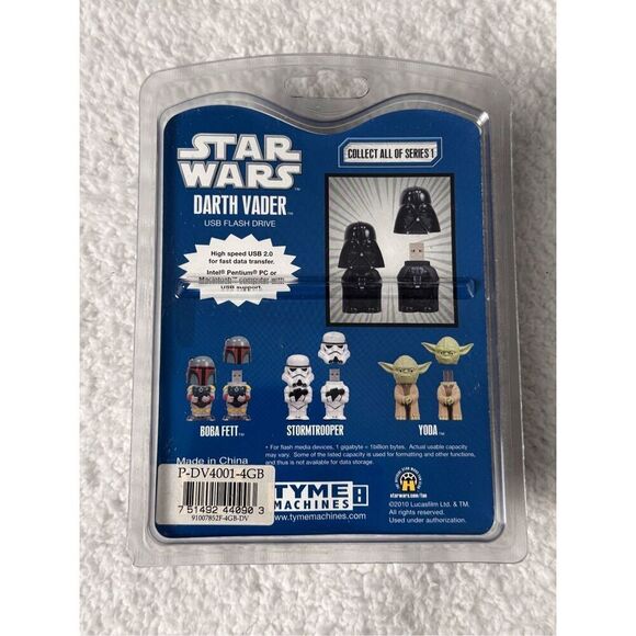 Star Wars Tyme Machines Darth Vader 4GB USB Flash Drive Series 1 - Picture 6 of 6